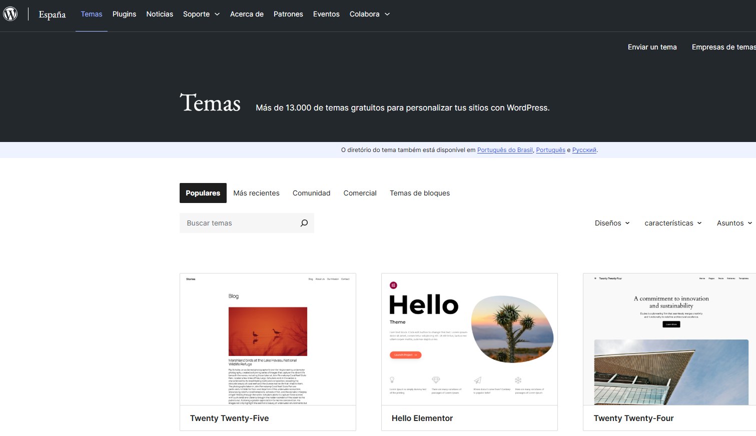 wordpress-temas