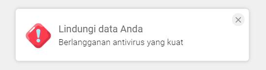 Push message example