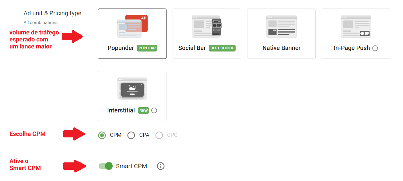 Um breve tutorial de Como ativar o Smart CPM&nbsp;