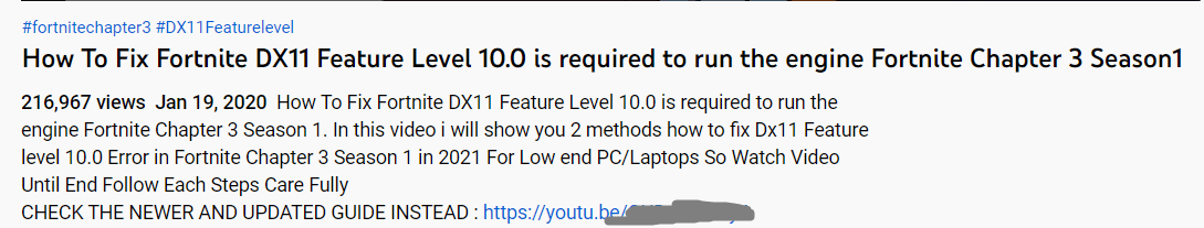 An example of how to optimize YouTube videos for SEO