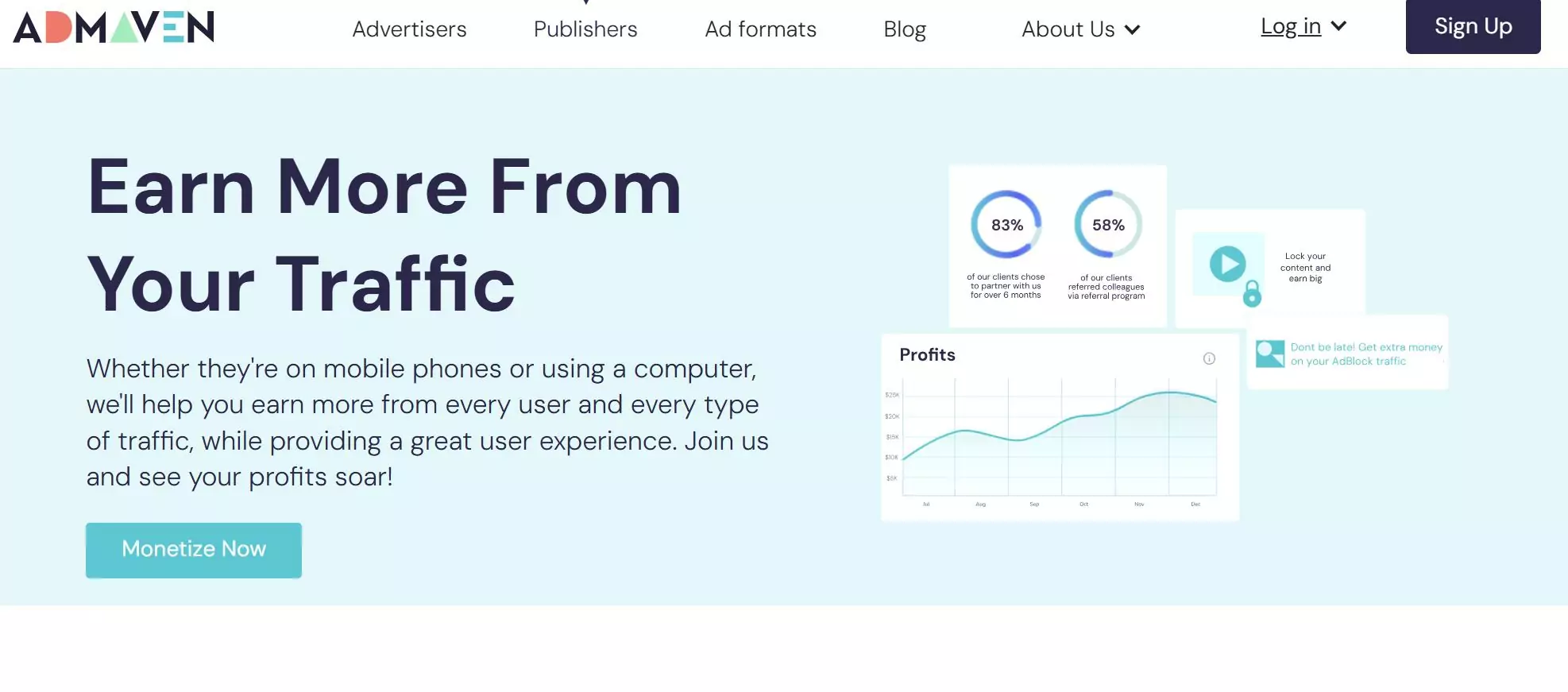 admaven-homepage-adsense-alternative