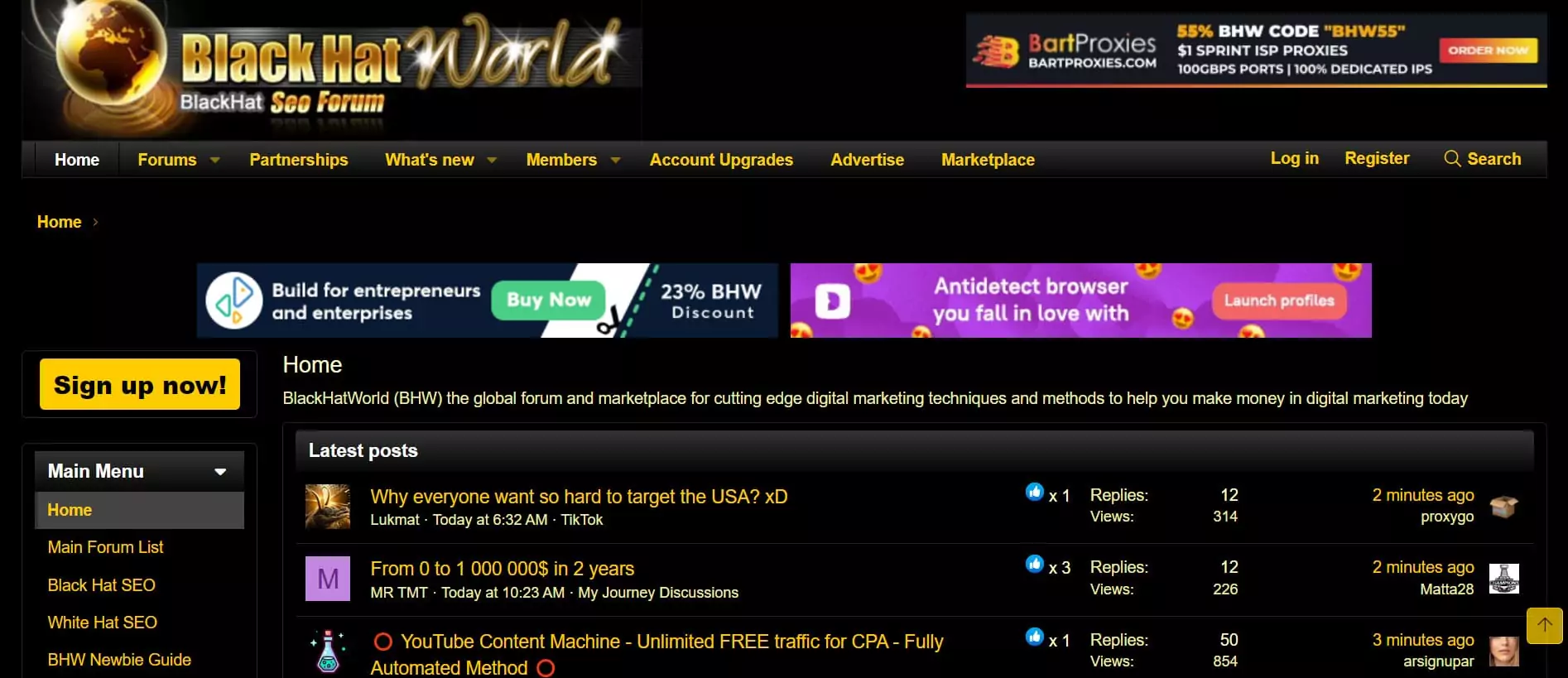 example-of-affiliate-marketing-message-boards-blackhatworld
