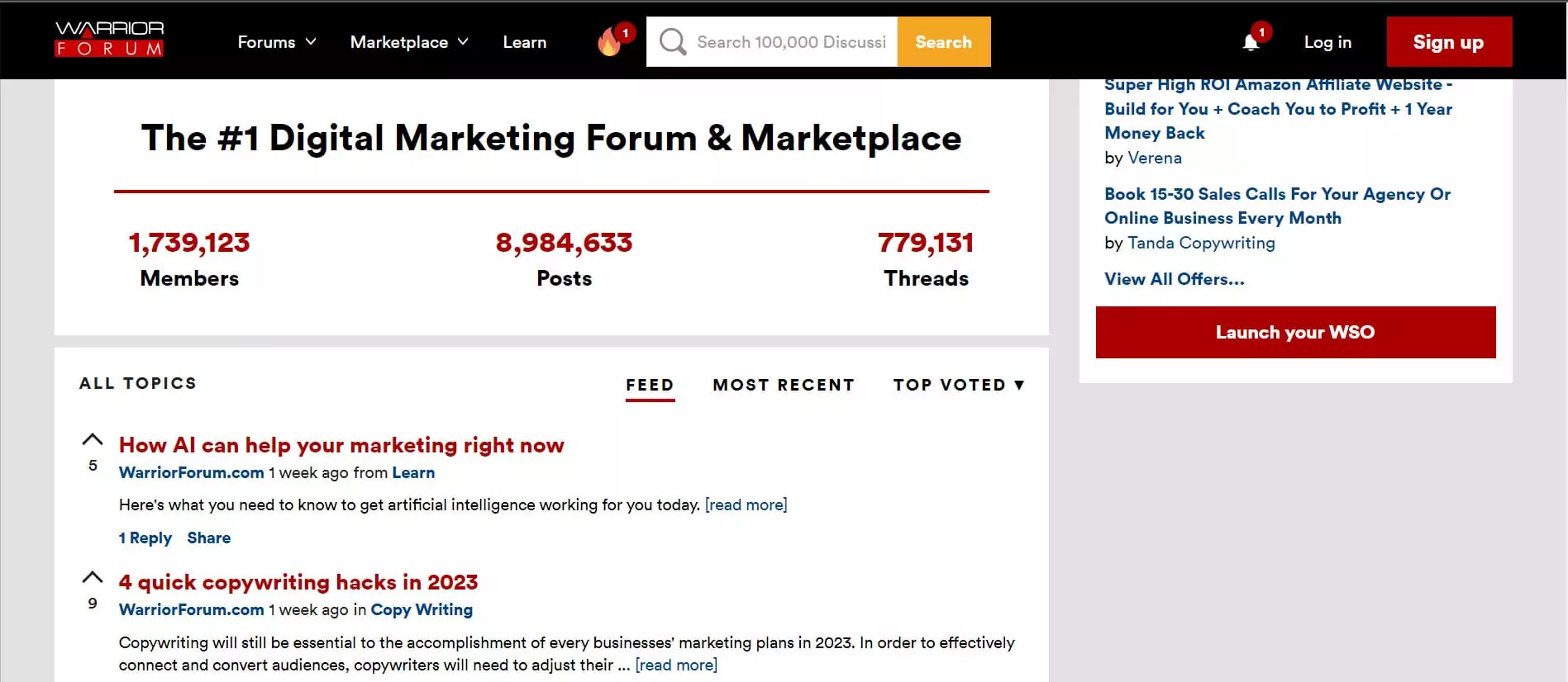 affiliate-marketing-forum-usa-warrior-forum