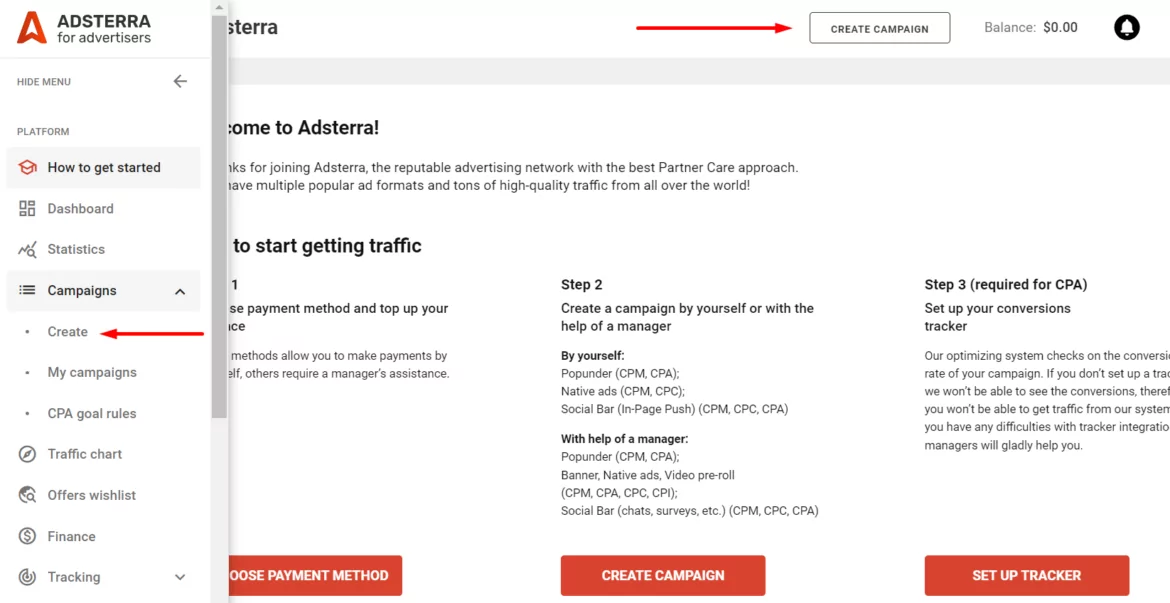 Create-Campaign-set-up