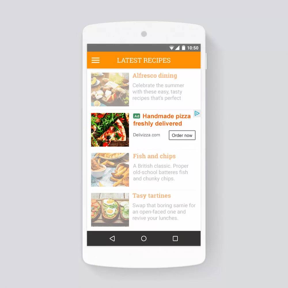 in-feed-product-listing