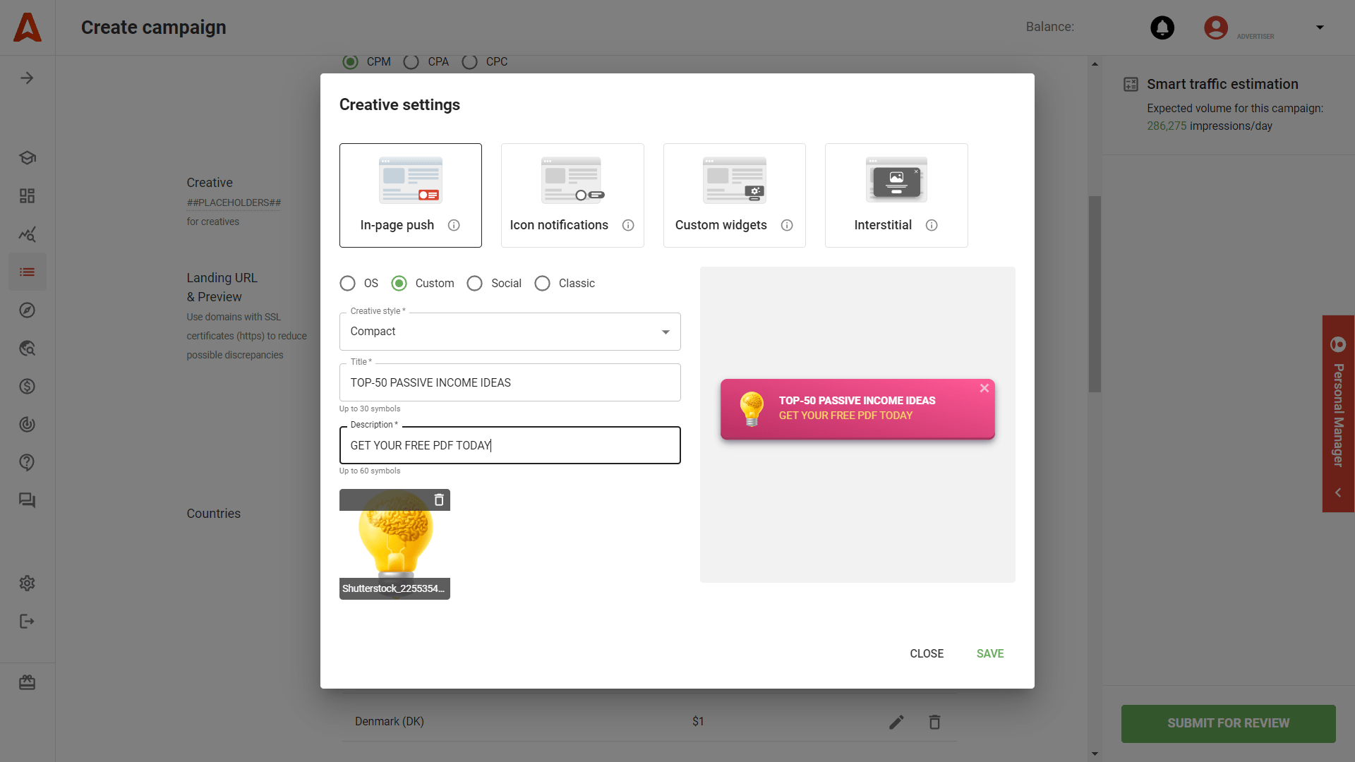 in-page-push-ads-templates