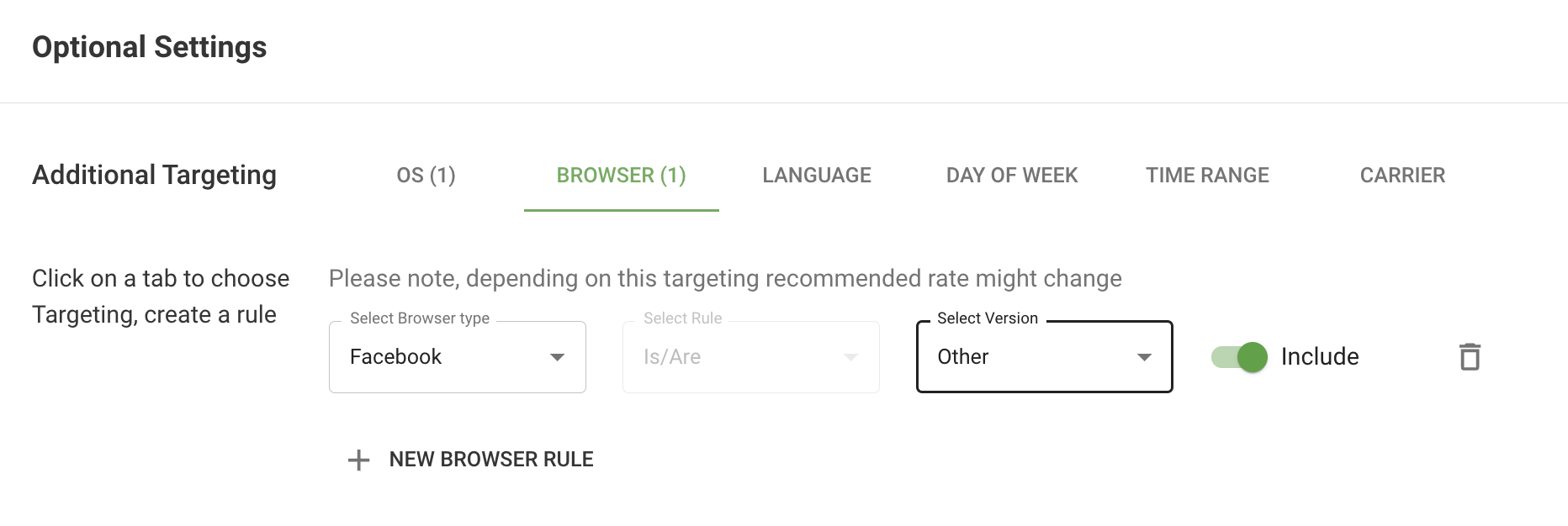 How I chose my targets and bidding - 1