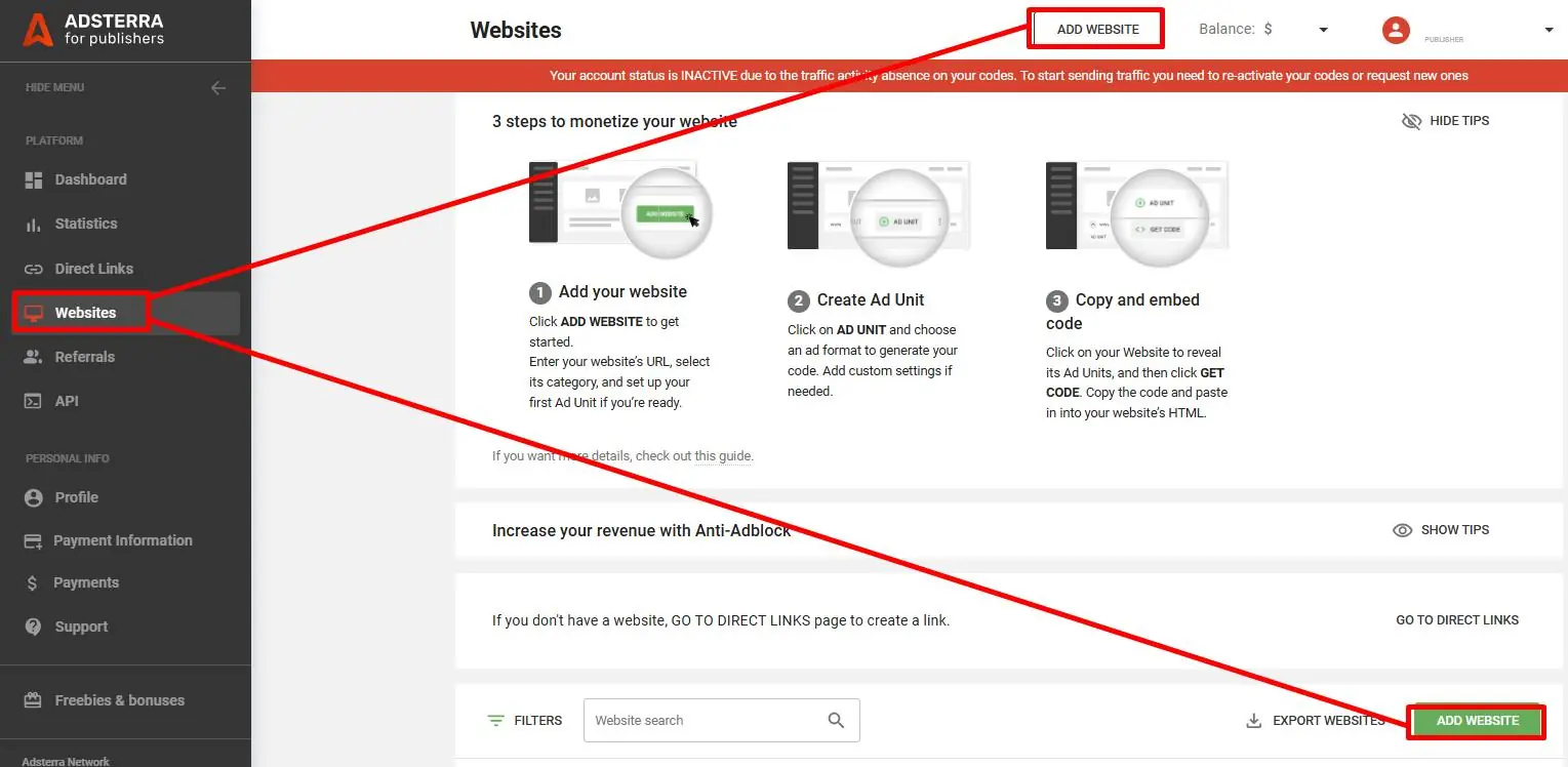 pagina-de-adicion-de-sitio-web
