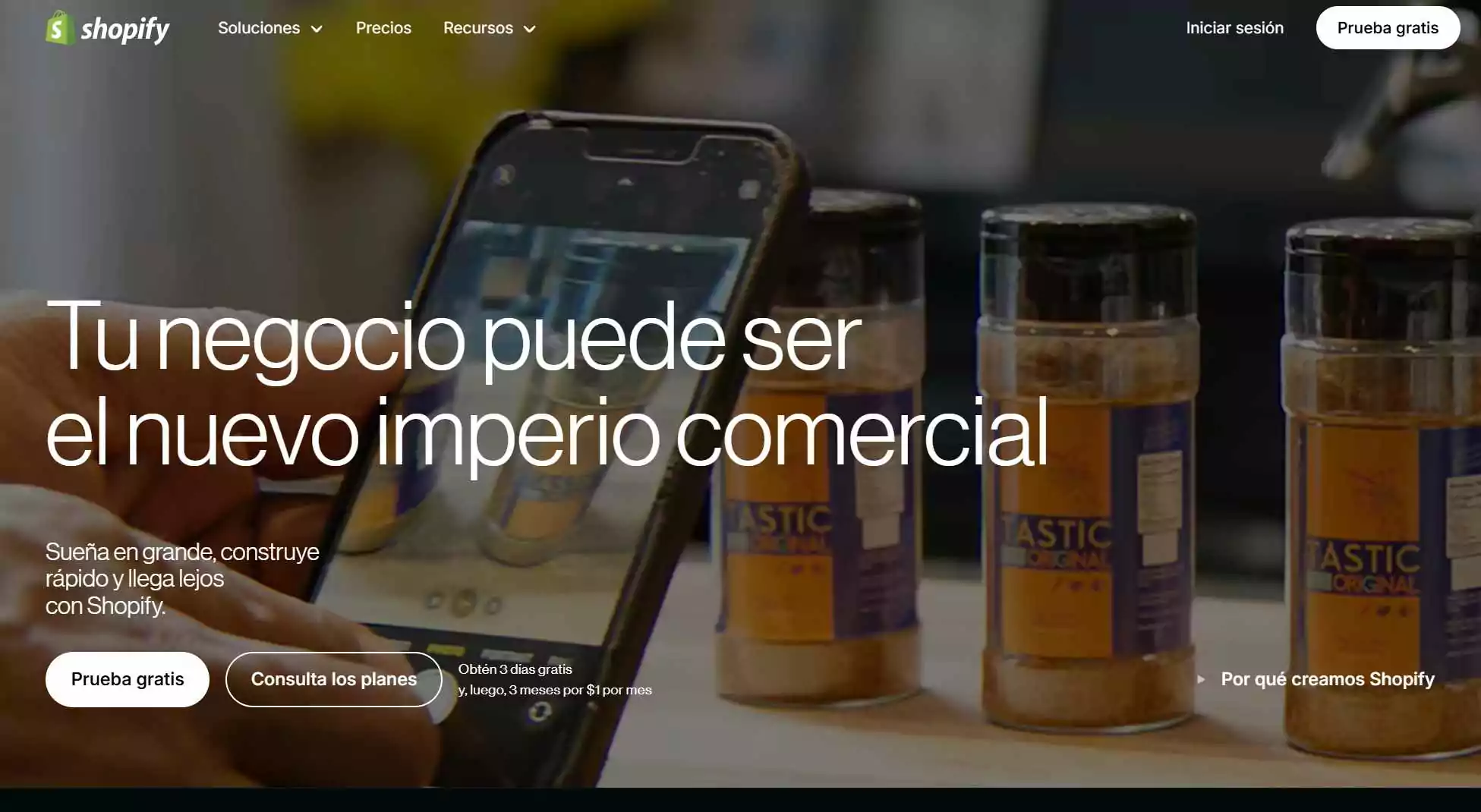 pagina-de-inicio-de-shopify