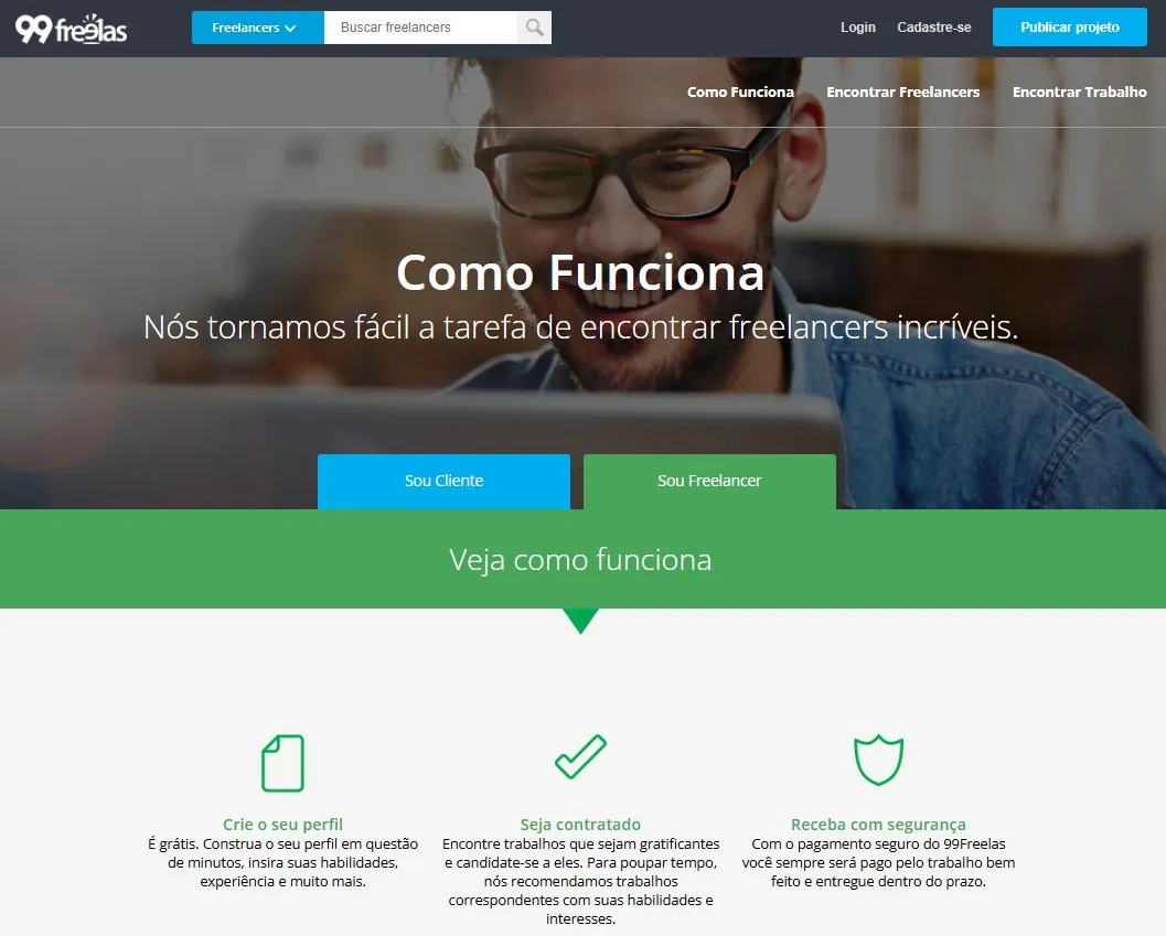 pagina-de-inicio-do-99freelas