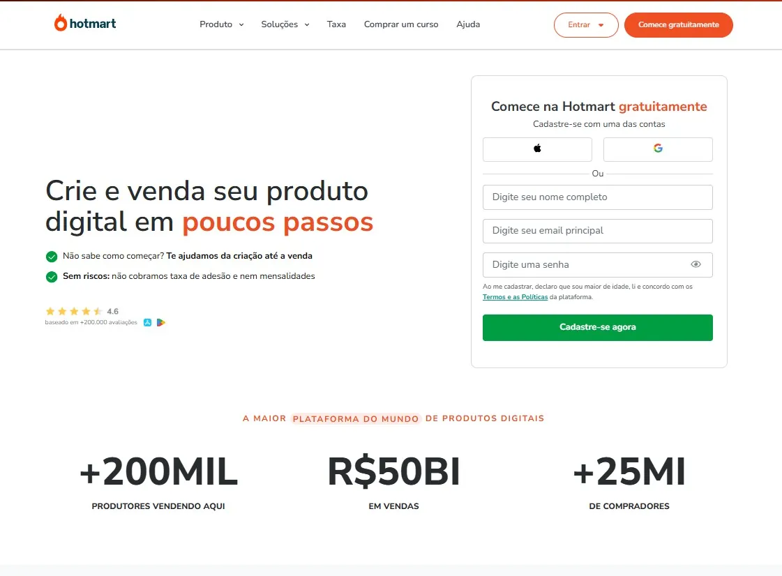pagina-de-inscricao-da-hotmart