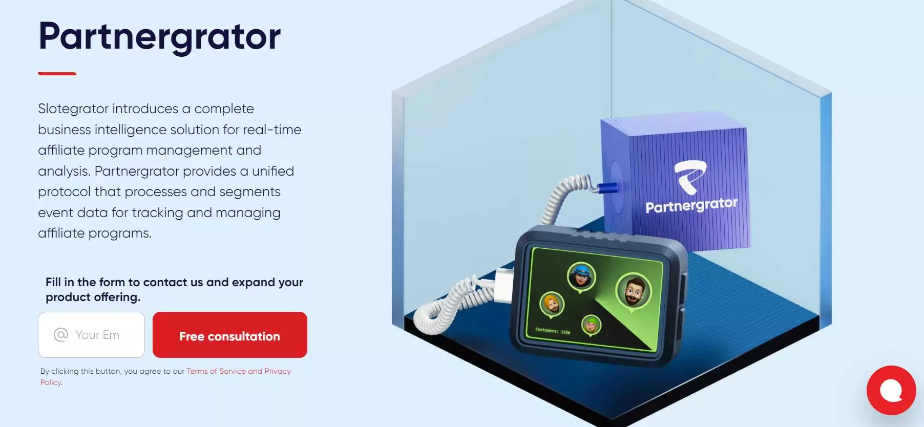 Partnergrator-home-page