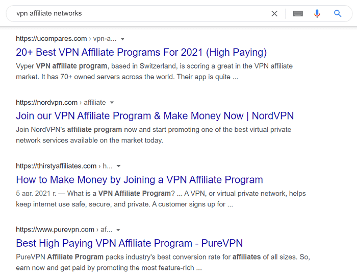 Common ways of advertising VPN and Utility products